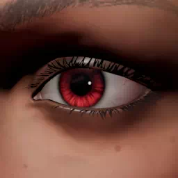 Augenfarbe - Rot