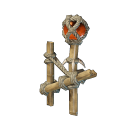 Orange Wandleuchte II