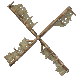 Kleines Windmühlenrad