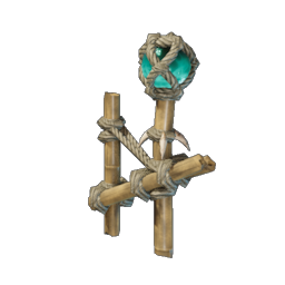 Blaue Wandleuchte II