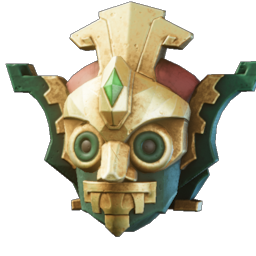 Goldenes Bollwerk Helm