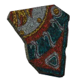 Flammen-Mosaikstück 8