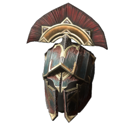 Erloschener Titan-Kopf