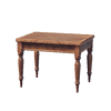 Polierter Holz-Beitisch