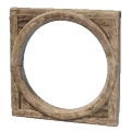 Runde Holztür 2