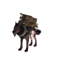 Scavenger Wolf Lamp