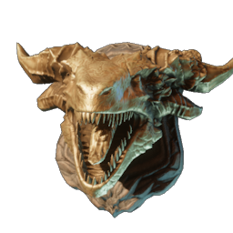 Goldene Brut-Drachenjüngling Trophäe