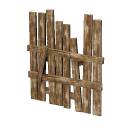 Hoher Palisadenzaun III