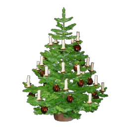 Kleiner Geschmückter Baum I