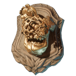 Goldene Erloschener Zyklop Trophäe