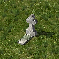 Ostriv - Wiki - Grabstätte