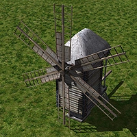 Ostriv - Wiki - Windmühle