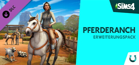 Logo for Die Sims 4: Pferderanch-Erweiterungspack
