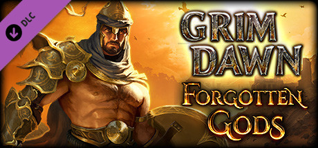 Logo for Grim Dawn - Forgotten Gods Expansion