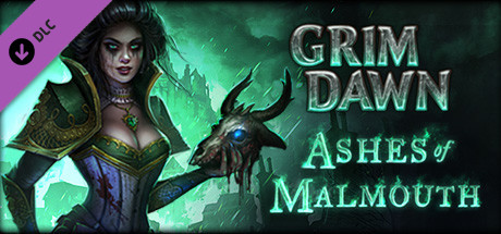 Logo for Grim Dawn - Ashes of Malmouth Expansion