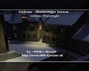 Call of Duty 2 - Map - Greleans, Winternight