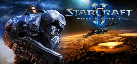 Logo for StarCraft II: Wings of Liberty