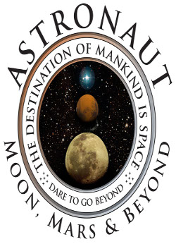 Logo for Astronaut: Moon, Mars and Beyond